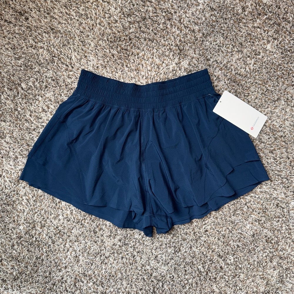 Shake It Out High-Rise Running Short 2.5" Navy